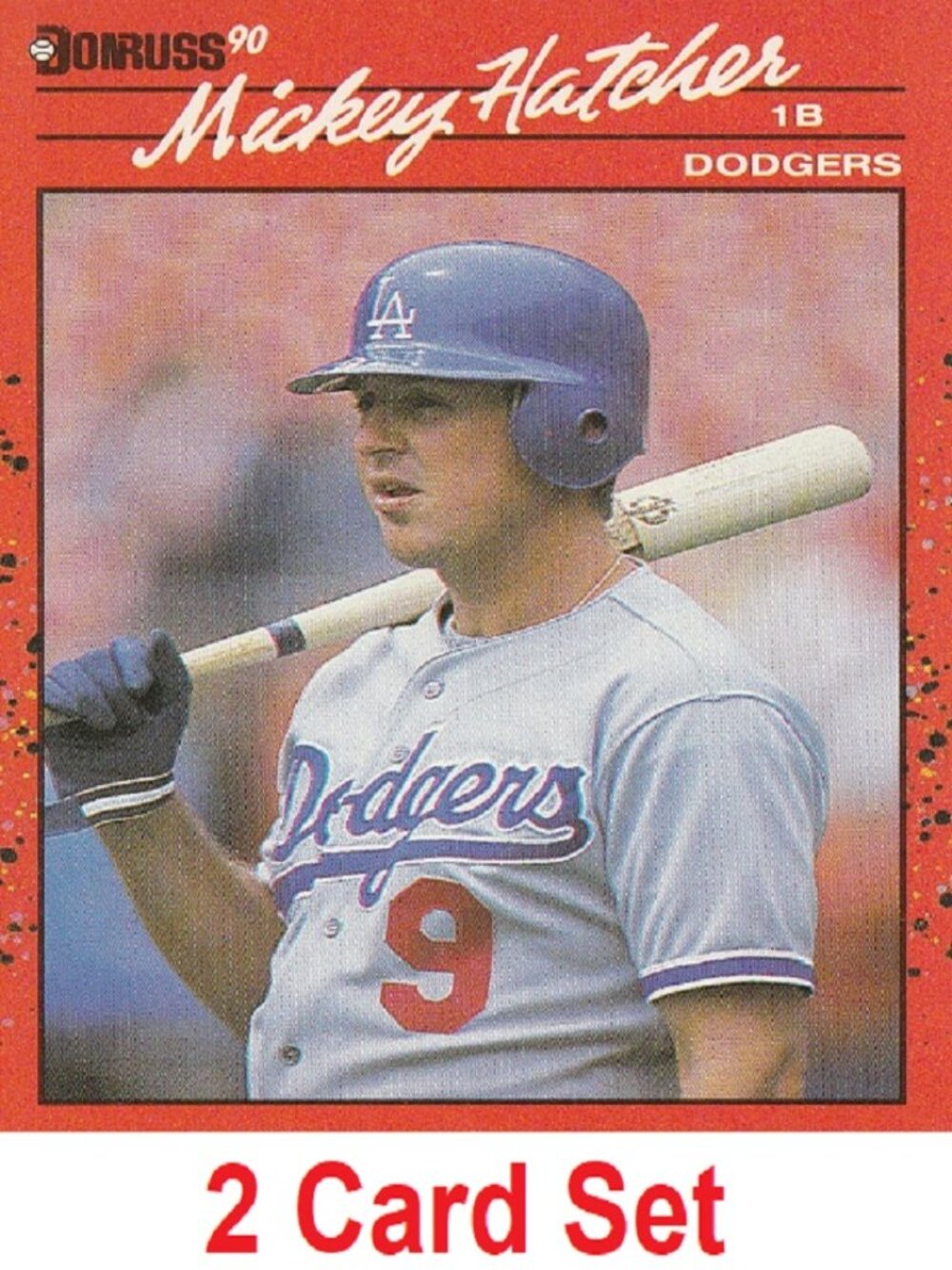 Mickey Hatcher Baseball Card Collection
